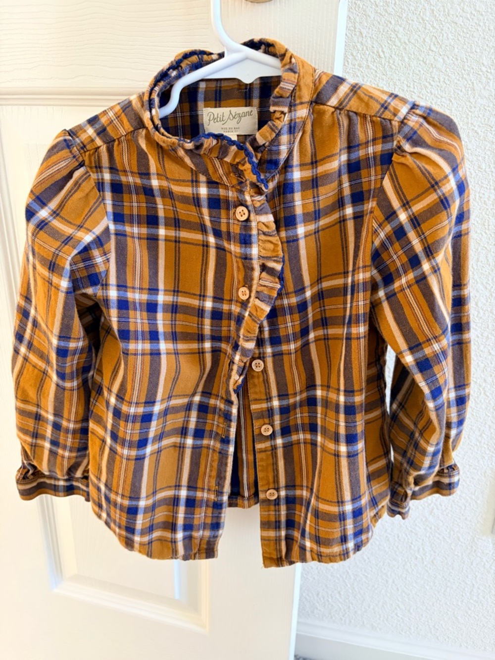 Bundle of Sezane blouses size 38 and T6 mommy and me matching - Picture 7 of 9